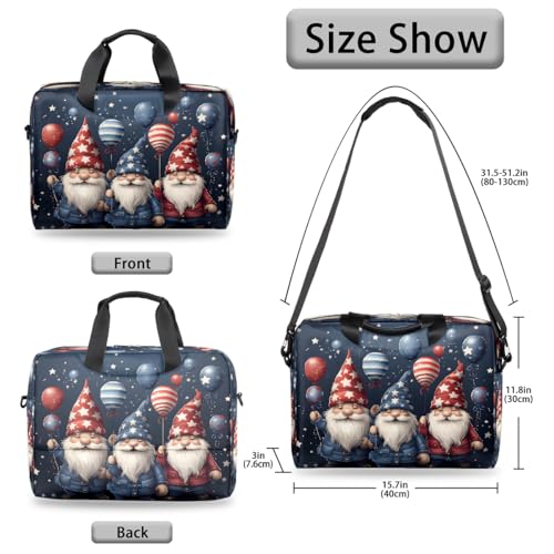 Maletín para laptop unisex 15.7x11.8x3 in resistente al agua miniatura 6