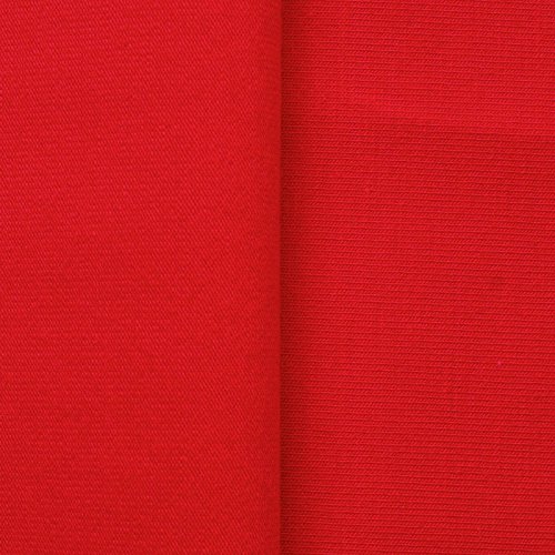 Jersey cotone - tessuto Jersey elastico di 95% cotone e 5% elastan - stoffa al metro (rosso)