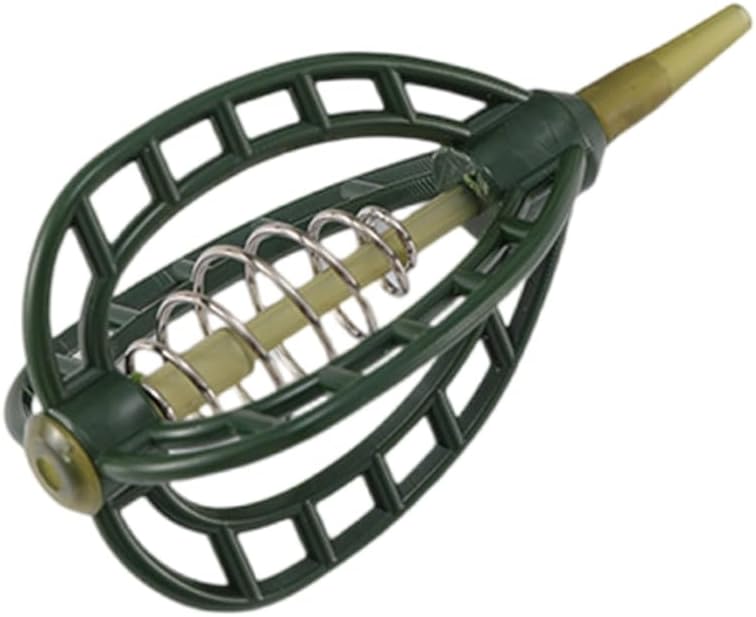 Spring Fishing Feeder Cage Holder Spring Feeder Baits Cage Baits Holder