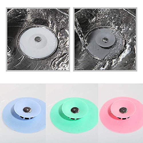 Vloerafvoeren badkamer & gootsteen Pop Up afvoeren zee nettoyage sol 5 kleur afvoeren Rubberen afvoerputje Wasserij… - Image 5