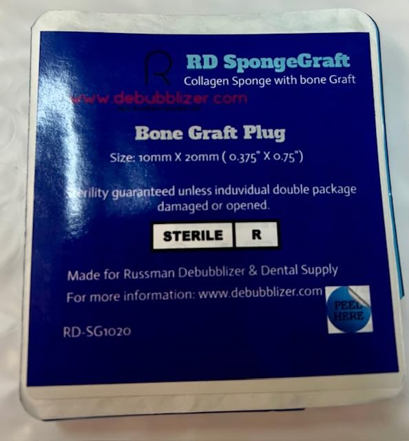 Generic Sponge Plugs, Pack of 1, 1Plug per Package, White