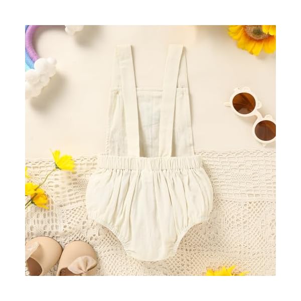 Baby Boys Girls 1st Birthday Romper Baby First Birthday Outfit Boy Solid Color Jumpsuit Cake Smash Outfit