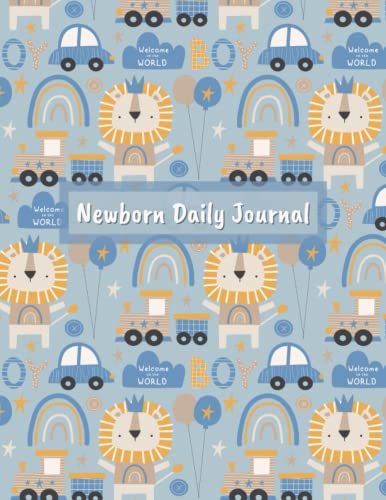 Newborn Daily Journal: Perfect Baby Log Book For New Parents or Nannies. Record Sleep, Feed and Activities. image 2