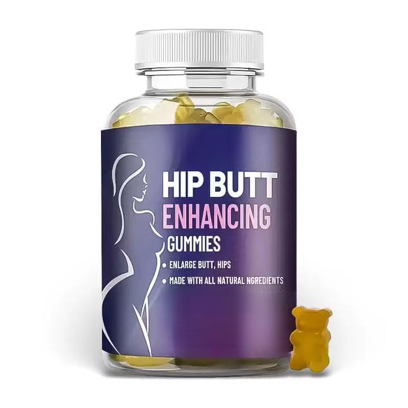 Gummy per glutei | Migliora la linea dell'anca, rassoda e solleva