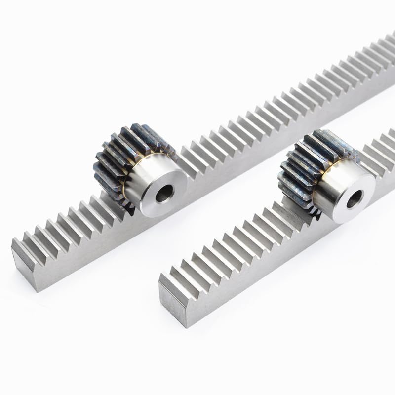1 pièce, crémaillère et pignon module 45 dents, acier 20 x 500 mm, alésage au choix : 6/8/10/12, for le travail des métaux(8mm Hole 45T Gear)