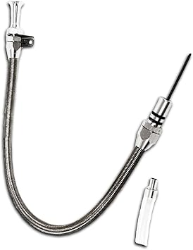 Cobra-Tek For Chevy GM Powerglide Flexible Transmission Dipstick Firewall Mount