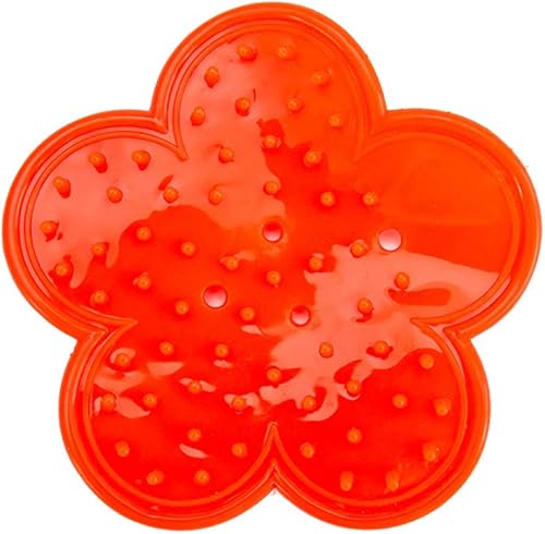 Miniatura 5 de Pelador de espinas de rosas para quitar hojas de goma de acero para rosas de cosecha propia o entusiastas de las rosas (naranja)