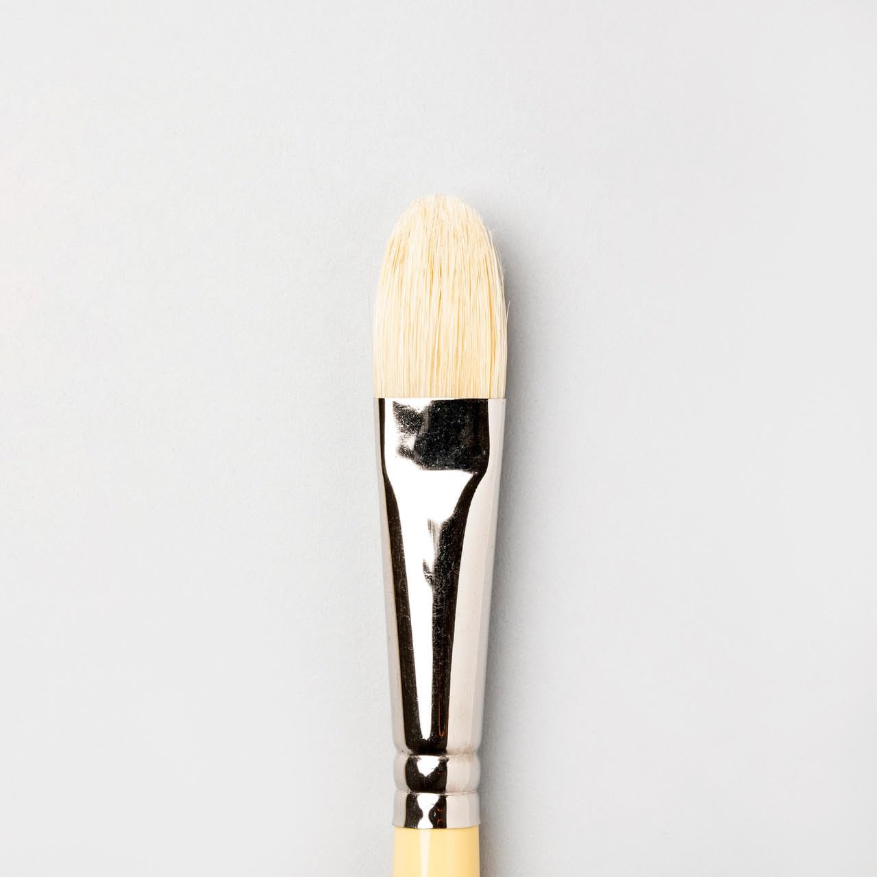 Pinceau Artiste Winsor & Newton - Soie De Porc Usé, Bombé - N°6 - Pour Acrylique/huile - Manche Court
