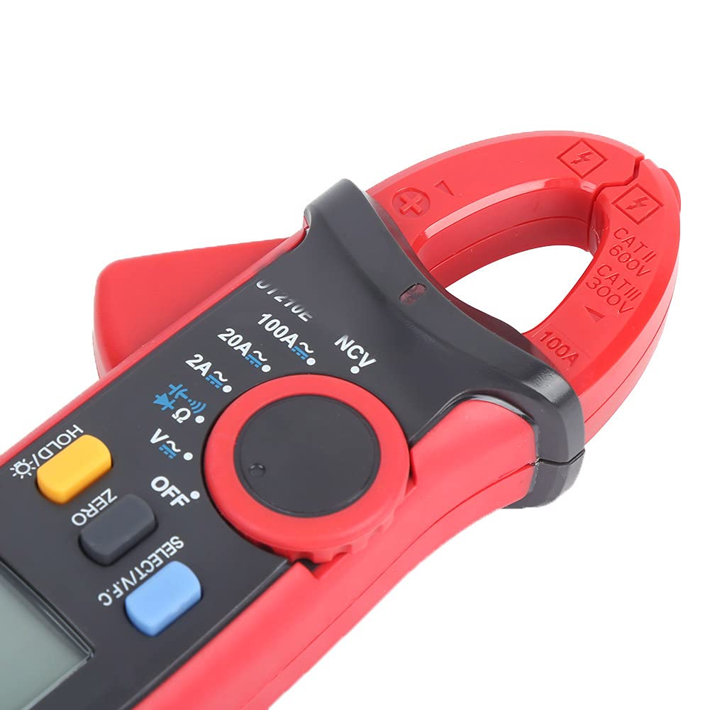 Pinza Amperometrica Digitale Portatile UT210E - Multimetro per Test di Tensione, Corrente, VFC e NCV