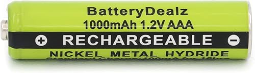 Miniatura 2 de Baterías recargables NiMH AAA de 1.2 V compatibles con teléfonos inalámbricos Panasonic (paquete de 8)