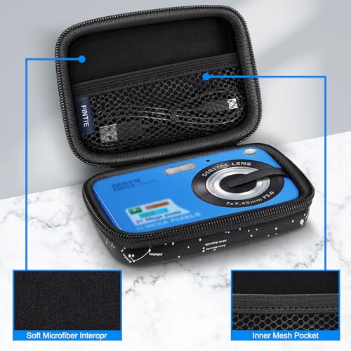 Funda rígida para cámara digital FINTIE compatible con Kodak y Canon miniatura 3