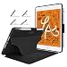 Soke Case - iPad Mini 5 Case 2019 (5th Generation), [Luxury Series] Extra Protective But Slim, Strong Magnetic, 4 Convenient Stand Angles, Auto Sleep/Wake Cover, Elastic Pencil Holder(Black)