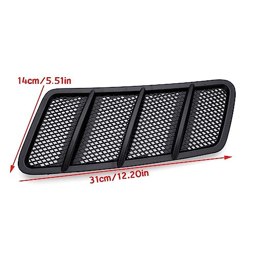 Rejilla ventilación capó para Benz W166 GL350 parachoques delantero 3