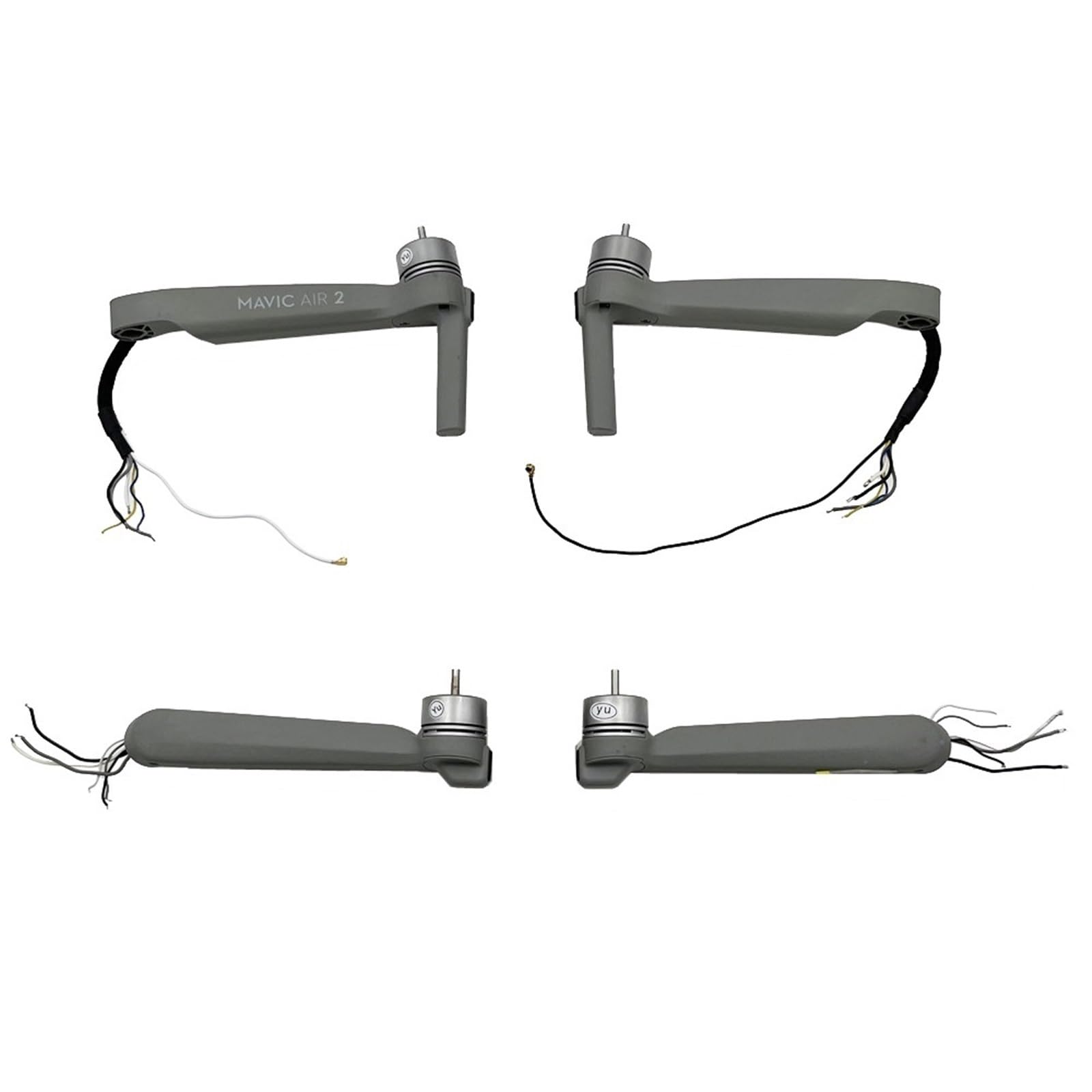 Ramię silnika do Mavic Air 2 przednie/tylne lewe/prawe ramię bez płyt montażowych śmigła części zamienne do dronów(2 pcs motor)