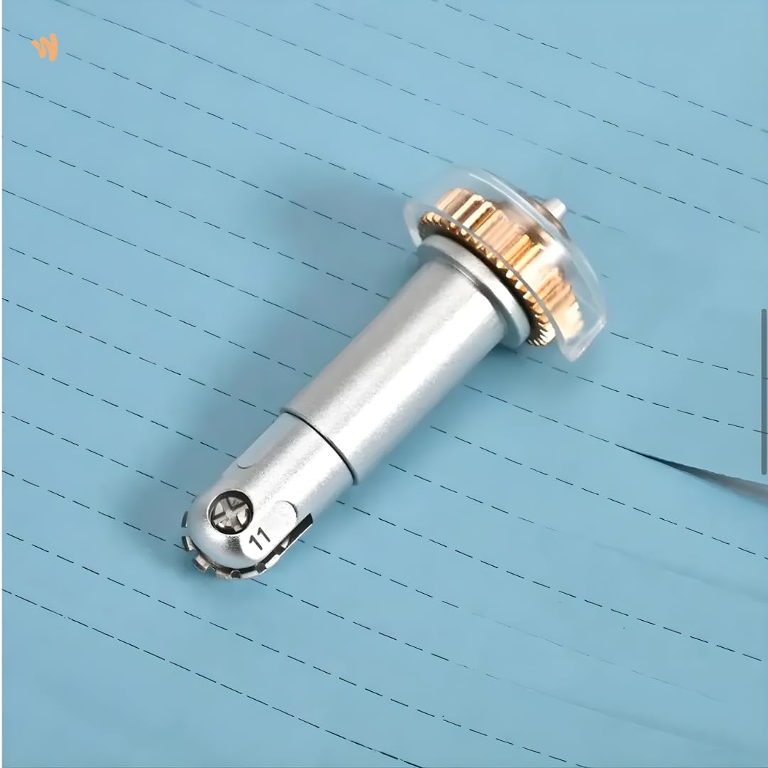 QuickSwap Perforation Wheel z obudową - Precyzyjne narzędzie do dziurkowania do maszyny tnącej - ostre odłączane linie - kupony, karty, bilety, kreatywne majsterkowanie