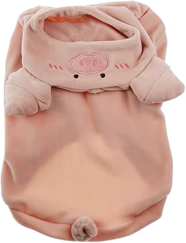 Miniatura 1 de zhendehenziyou Suéter de invierno para perros, gatos, mascotas, cachorros, ropa de cerdo, cerdo, cerdo, cerdo, cerdo, disfraz de porcino para