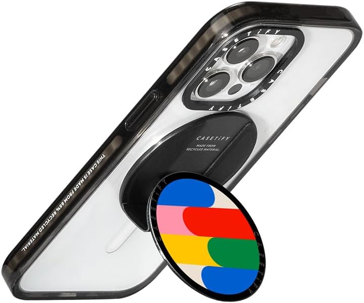 CASETiFY Snappy Grip Stand Compatible with Magsafe - Primary Color World - Image 3