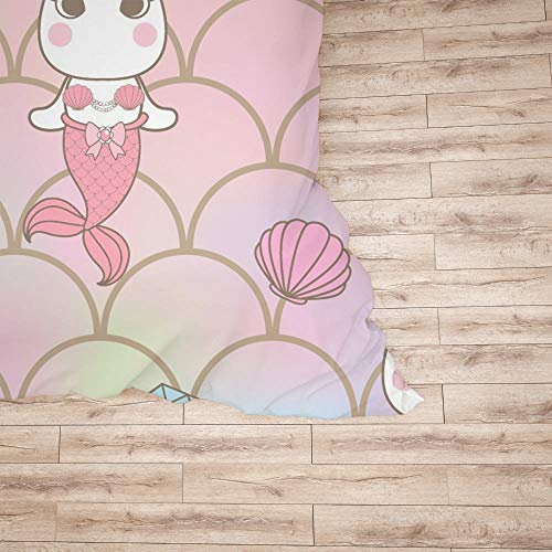 Housse de couette CHEHONG ultra douce avec parure de lit durable lavable en machine facilement