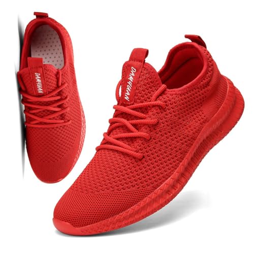 Image of FUJEAK Men Running Shoes Men Casual Breathable Walking Shoes Sport Athletic Sneakers Gym Tennis Slip On Comfortable Lightweight Shoes