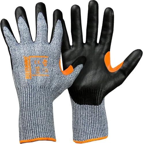 ROSTAING Gant DURANIT-ULTRA - Paire de gants Anti-Coupure Tactile - Effet Seconde Peau - 3X Plus Durable - Pour Manipulation de Pièces Coupantes en Milieu Sec et Huileux - Compatible Écrans Tactiles