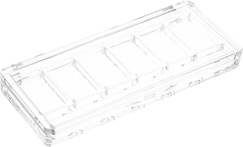 6grids Travel Eyeshadow Palette Organize Your Makeup Six Grid Palette for Eyeshadow and Blush