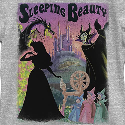 T-shirt fille Disney Princess vêtement de sport imprimé La Belle au Bois Dormant - 2