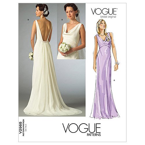 VOGUE PATTERNS V2965 Misses' Dress, Size F (16-18-20)