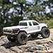 Axial RC Truck 1/24 SCX24 Base Camp 4x4 Rock Crawler Brushed RTR(Everything Needed to Run is Included) - White, AXI-1219T1