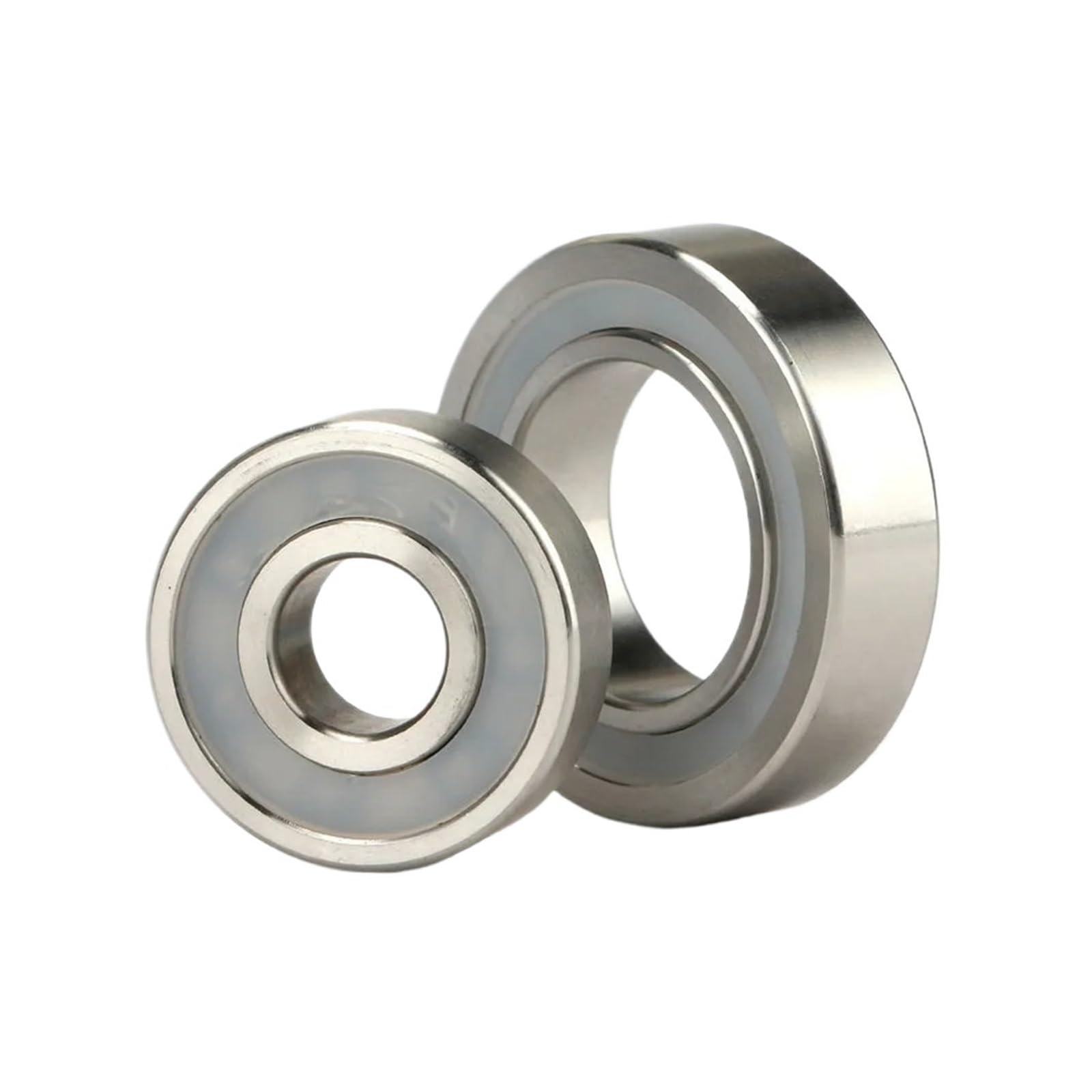 1 rodamiento de Bolas Radial de Acero Inoxidable 316, rodamiento de Pared Delgada antioxidante de Acero Inoxidable S6900 6901 6902 6903 6907ZZ 2RS(6900 10x22x6mm)