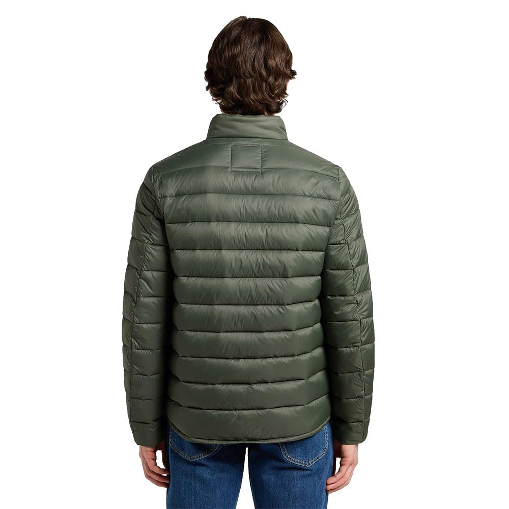 Lee - Chaqueta Hombre - Corte Regular - Stand Collar Puffer - Negro