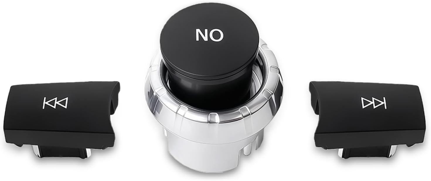 Multimedia Control Knob Switch – COMAND Audio Controller Replacement for Mercedes-Benz E-Class C-Class GLK ML CLA GLA CLS (A 2129006027)