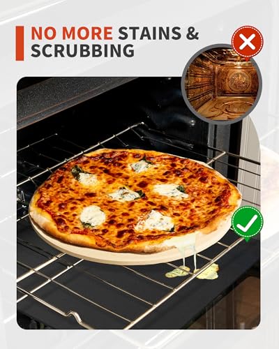 image for Buself Oven Liners for Bottom of Oven - 2 Pack Large Heavy Duty Oven M