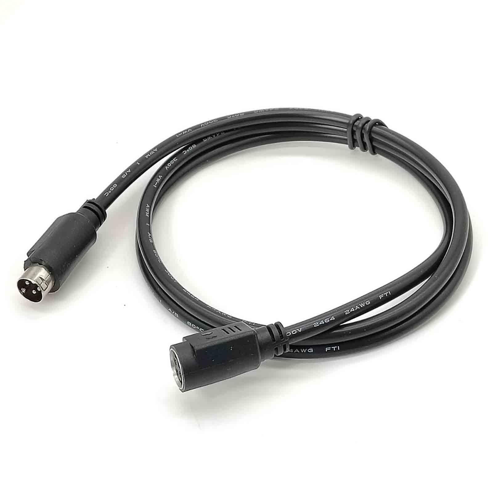 Ubric Confezione da 4 mini connettori di alimentazione DIN a 4 pin da 7,5 A 24 V per fotocamera, mixer audio, proiettore, sistema audio domestico, 4 pin non assemblati, mini