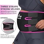 VIMUSFUN Waist Trimmer Belt Men Sweat Band Stomach Wrap, Waist Trainer for Women Workout - Image 4