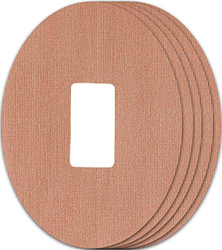 25 pack - dexcom cgm patch in nude, pre cut waterproof …