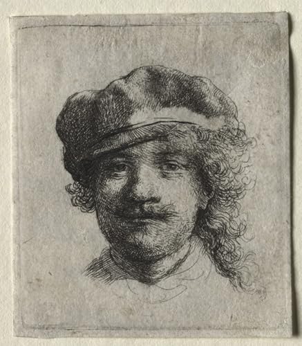 Peinture Murale Rembrandt de face 60x90cm pour habiller un grand mur vide de salon