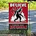 WinCraft Tampa Bay Buccaneers Bigfoot Sasquatch Believe Yard Garden Banner Flag