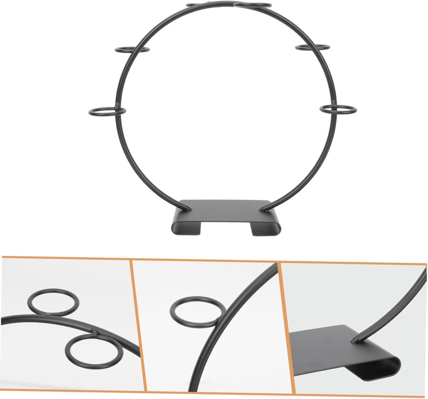 Ice Cream Cone Stand Display Rack for Weddings Parties Smooth Stable Display Holder for Ice Cream Cones Convenient Serving