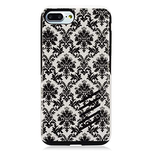 Insten Lace Flower Dual Layer [Shock Absorbing] Protection Hybrid PC/TPU Rubber Case Cover