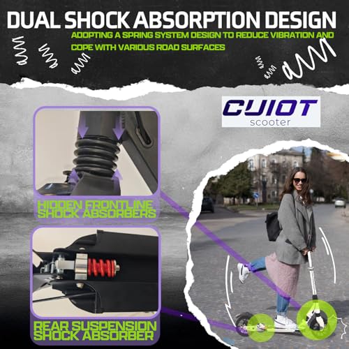 CUIOT Kick Scooter With Disc Brake