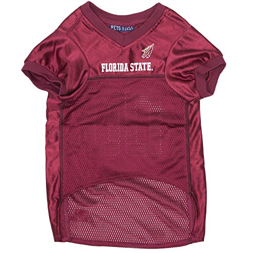 Image of Pets First Collegiate Florida State University Dog Mesh Jersey, X-Large, Maroon, 1 Count