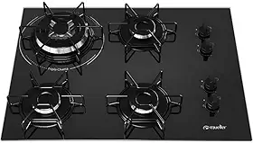 Cooktop Mueller 4 Bocas com Queimador Tripla Chama Mcg134bg1