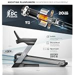 Sportstech Profi Laufband für Zuhause klappbar | Deutsche Qualitätsmarke | bis 20 km/h und Steigung, große Lauffläche, großes Touch-Display | 7 PS Motor Treadmill sTread Pro / F75 – Bild 2