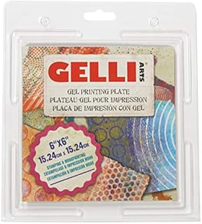 Gelli Arts GL6x6 6 x 6-inch Gel Printing Plate