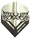 25 Sets #3221 AmeriThon Silver Tribal Dart Flights