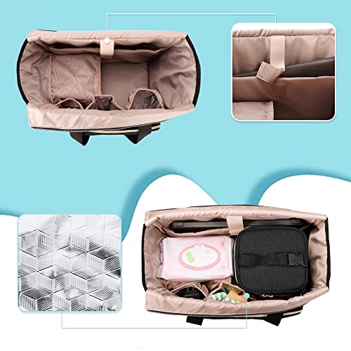 Luxja LX21701(S) Breast Pump Bag (With A Breastmilk Cooler Bag, A Small Carrying Case And A Waterproof Mat) Compatible With Spectra S1 And S2 thumb #3