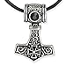 Produktbild etNox Anhänger Thor Hammer Zirkonia Edelstahl Schmuck
