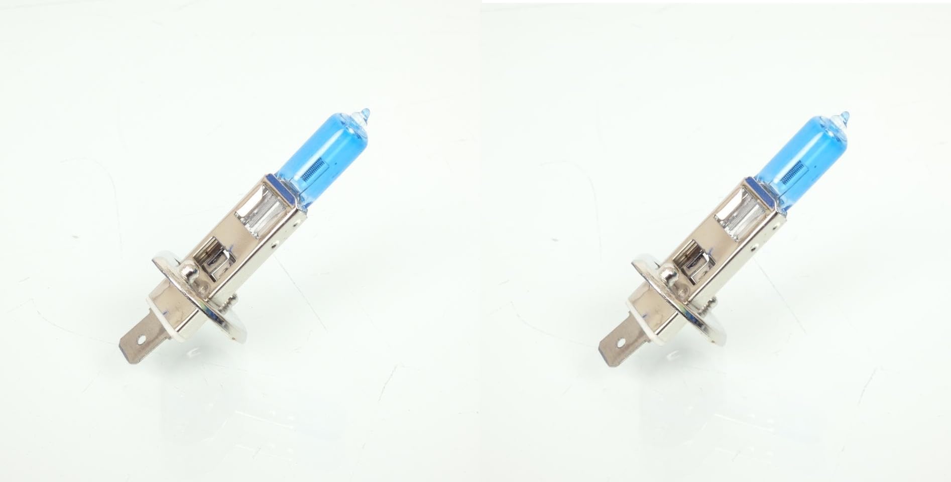 cyclingcolors 2 x Motorcycle Scooter Moped Car Bulb 12V 55W H1 Blue
