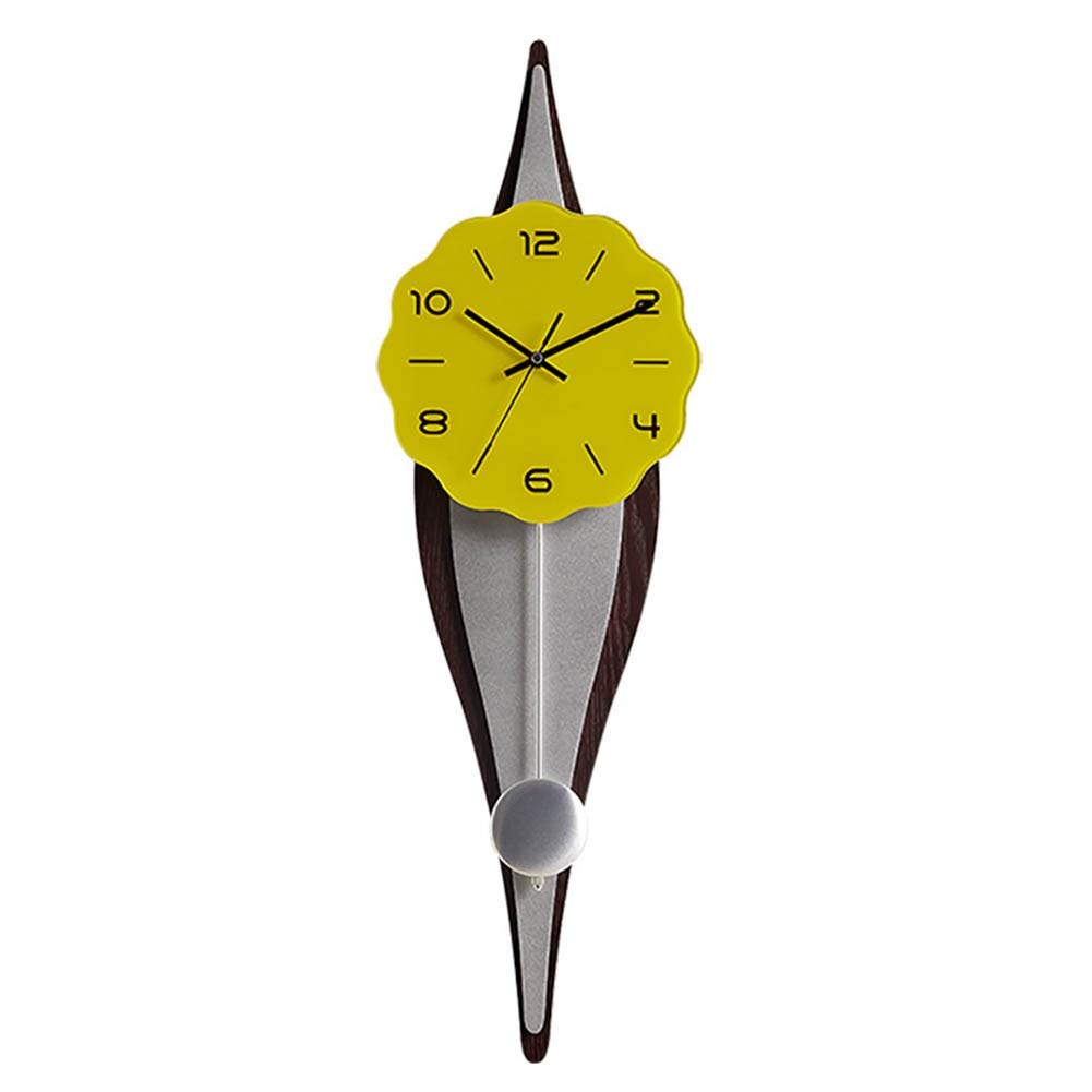 Yxx max -Wall Clock Clock Wall Clock Battery Operated Pendulum Living Room Decor Bedroom Creative Personalized Large Modern Contemporary Style Household Clocks
