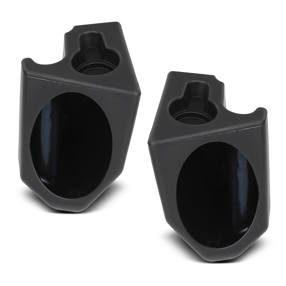 GRAND ORANGE Speaker Sound Wedges 2 PCS Compatible with Jeep Wrangler YJ CJ 1976-1995 Black Pair Left and Right
